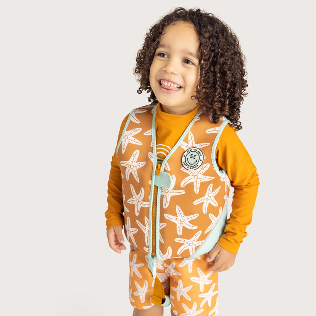 Swim Essentials Zwemvest Sea Star Leopard 3 - 6 Years - Swim Essentials - Babywinkel - 7432234115121