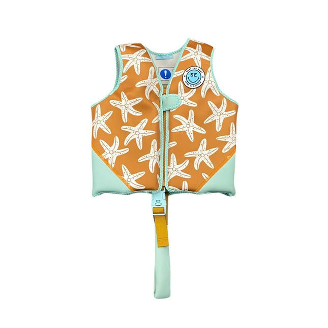 Swim Essentials Zwemvest Sea Star Leopard 3 - 6 Years - Swim Essentials - Babywinkel - 7432234115121