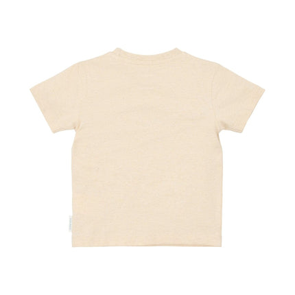 T-shirt korte mouw Biscuit melange koop je bij Babywinkel
