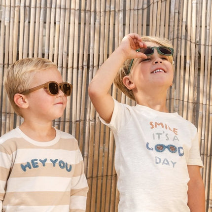 T-shirt korte mouw Creme koop je bij Babywinkel