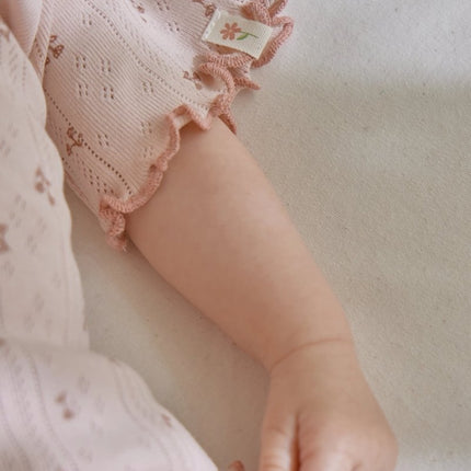 T-shirt korte mouw roze Fairy Flowers koop je bij Babywinkel