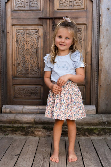 T-shirt korte mouw Sky Blue koop je bij Babywinkel