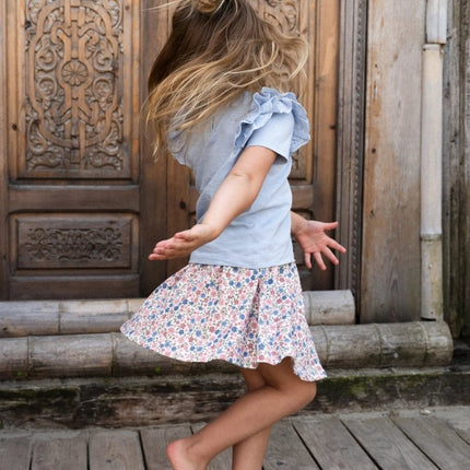 T-shirt korte mouw Sky Blue koop je bij Babywinkel