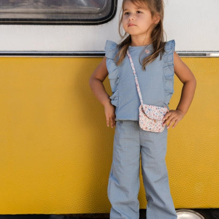 T-shirt mouwloos Denim Blue koop je bij Babywinkel