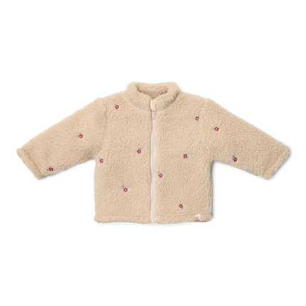 Teddy cardigan Sand