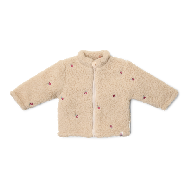 Teddy cardigan Sand