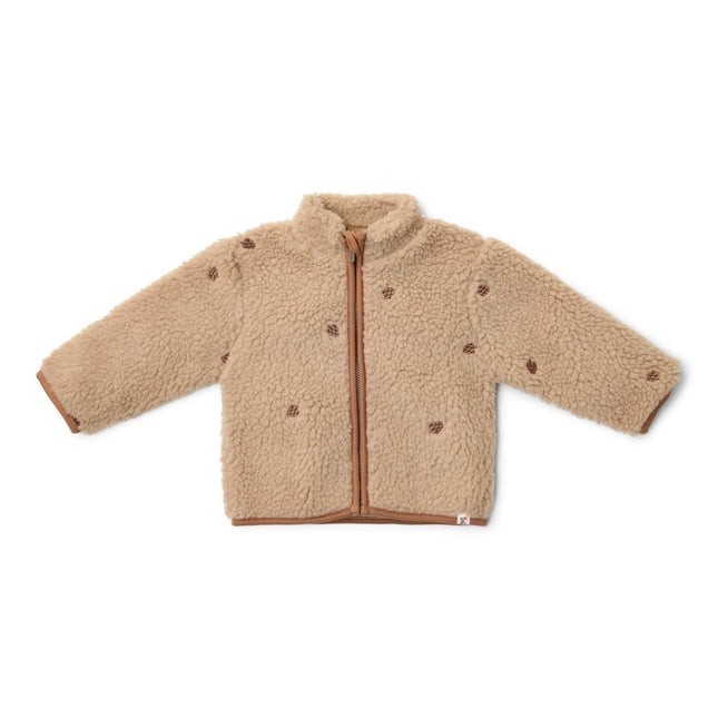 Teddy vest Taupe - Babywinkel - 8721122580073