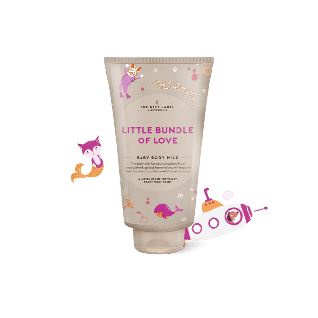 The Gift Label Giftbox Baby Little Bundle Of Love Girls 2 Delig - The Gift Label - Babywinkel - 8720301553983