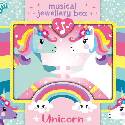 Unicorn Sieraden Doosje Met Muziek - Babywinkel - 8714274072114