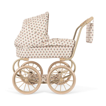 <tc>Konges Slojd</tc> Carrozzina per bambole Verona Blues con tettuccio parasole