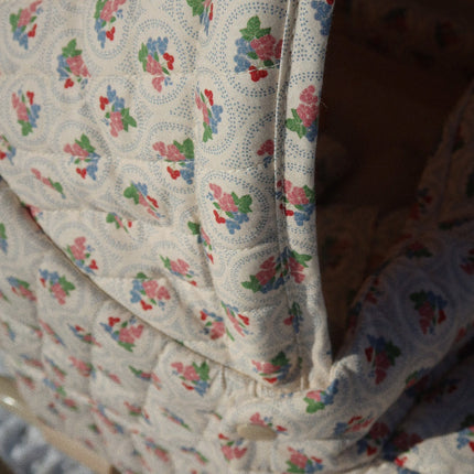 <tc>Konges Slojd</tc> Carrozzina per bambole Verona Blues con tettuccio parasole