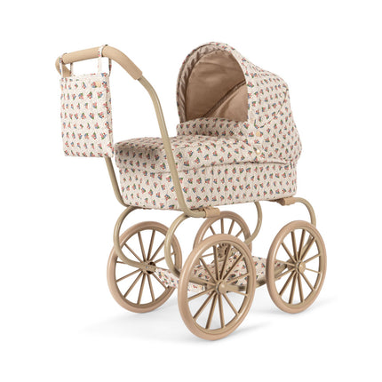 <tc>Konges Slojd</tc> Carrozzina per bambole Verona Blues con tettuccio parasole