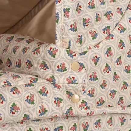 <tc>Konges Slojd</tc> Carrozzina per bambole Verona Blues con tettuccio parasole