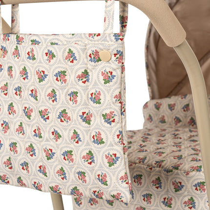 <tc>Konges Slojd</tc> Carrozzina per bambole Verona Blues con tettuccio parasole