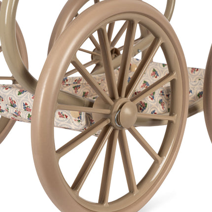 <tc>Konges Slojd</tc> Carrozzina per bambole Verona Blues con tettuccio parasole