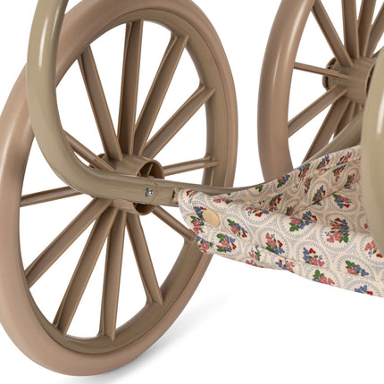 <tc>Konges Slojd</tc> Carrozzina per bambole Verona Blues con tettuccio parasole