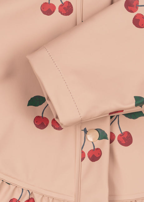 Konges Sløjd Giacca impermeabile Faire Ma Grande Cerise Blush