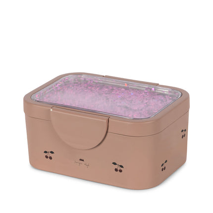Konges Sløjd Scatola da pranzo Glitter Cherry Blush