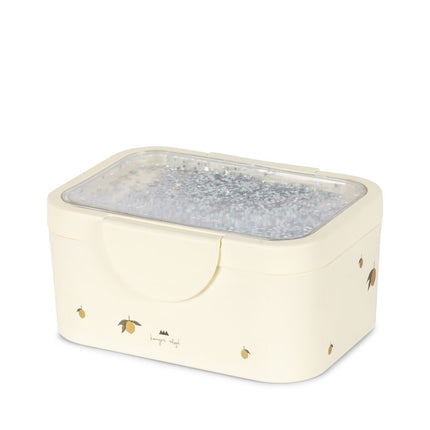 Konges Sløjd Scatola per il pranzo Glitter Lemon