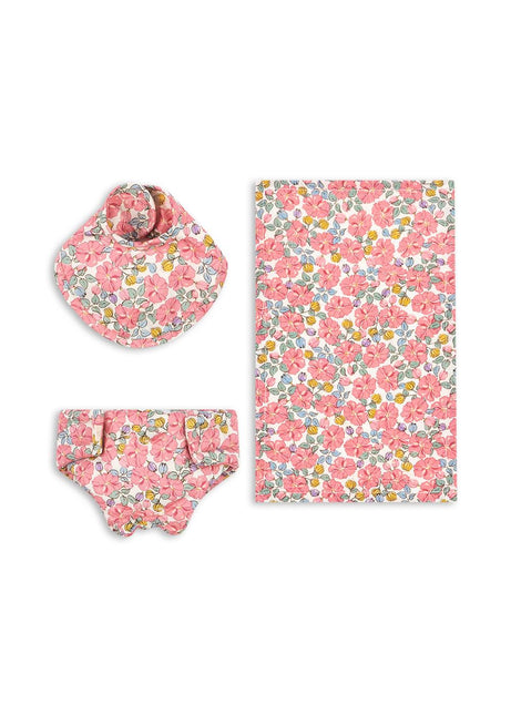 <tc>Konges Slojd</tc> Vestiti da bambola Rose Anglaise 3 pezzi