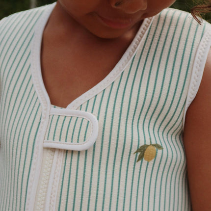 <tc>Konges Slojd</tc> Giubbotto di salvataggio Tea Stripe Lemon