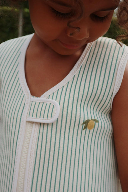 <tc>Konges Slojd</tc> Giubbotto di salvataggio Tea Stripe Lemon
