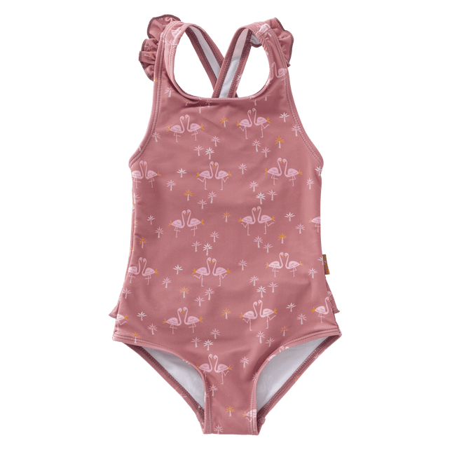 UV Tanksuit girls Flamingo - Babywinkel - 8720874457978