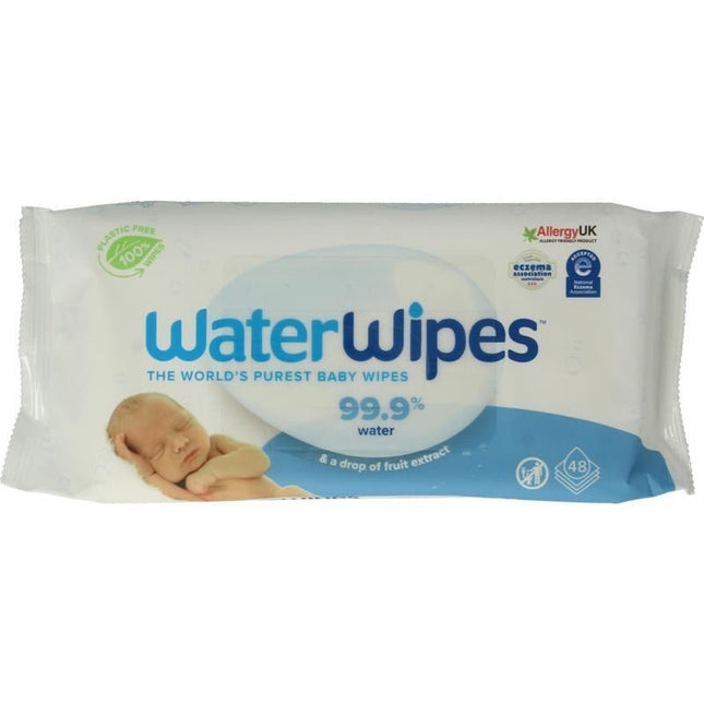 WaterWipes Billendoekjes 48 St - WaterWipes - Babywinkel - 5099514002247