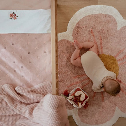 Little Dutch Wiegdeken Pure Blossom Gebreid koop je bij Babywinkel