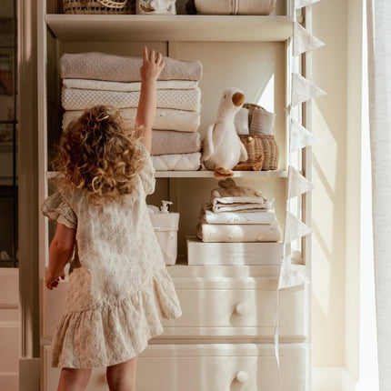 Wiegdeken gebreid - Pure Soft Beige - Babywinkel - 8721122584361