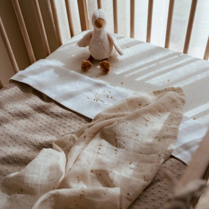 Wiegdeken gebreid - Pure Soft Beige - Babywinkel - 8721122584361