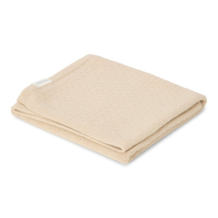 Wiegdeken gebreid - Pure Soft Beige - Babywinkel - 8721122584361