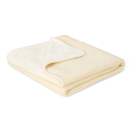 Wiegdeken gebreid - Pure Soft White - Babywinkel - 8721122584590