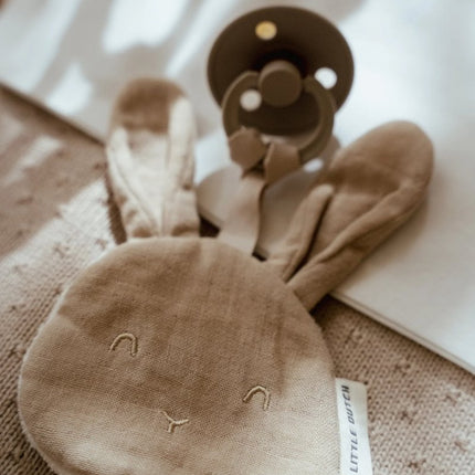 Little Dutch Wiegdeken Pure Soft Beige Gebreid/Fleece koop je bij Babywinkel