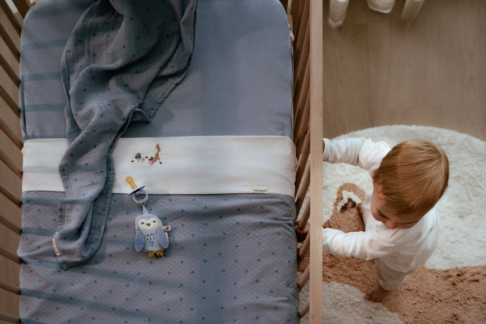 Wiegdeken - Pure Denim Blue - Babywinkel - 8721122585672