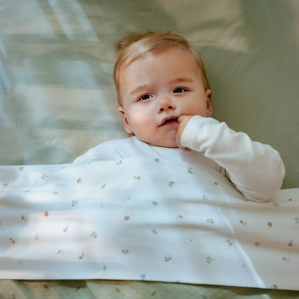 Wiegdeken - Pure Sage Leaves - Babywinkel - 8721122584156