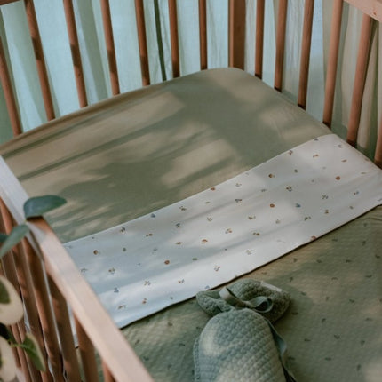 Wiegdeken - Pure Sage Leaves - Babywinkel - 8721122584156