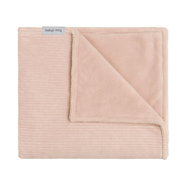 Wiegdeken teddy Sense peach - Babywinkel - 8721052100204