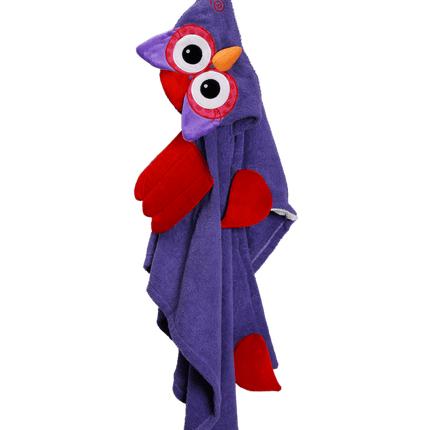 Zoocchini Badcape Baby Olive The Owl Katoen - Zoocchini - Babywinkel - 854892005076