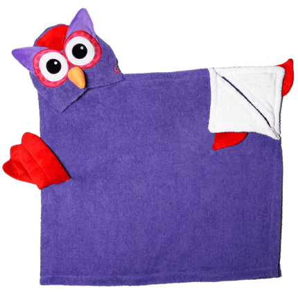 Zoocchini Badcape Baby Olive The Owl Katoen - Zoocchini - Babywinkel - 854892005076