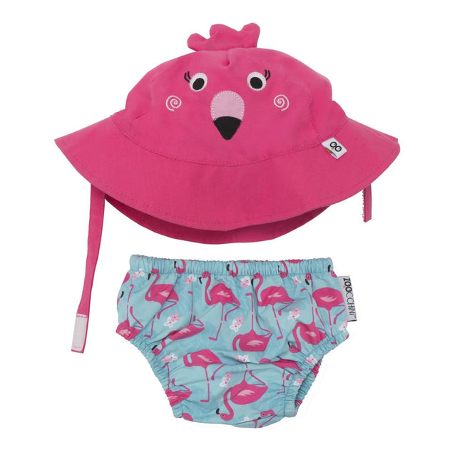 Zoocchini Zwemluier Flamingo Set - Zoocchini - Babywinkel - 855409006593