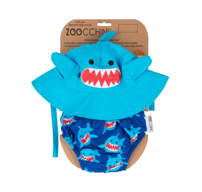 Zoocchini Zwemluier Haai Set - Zoocchini - Babywinkel - 854892005304