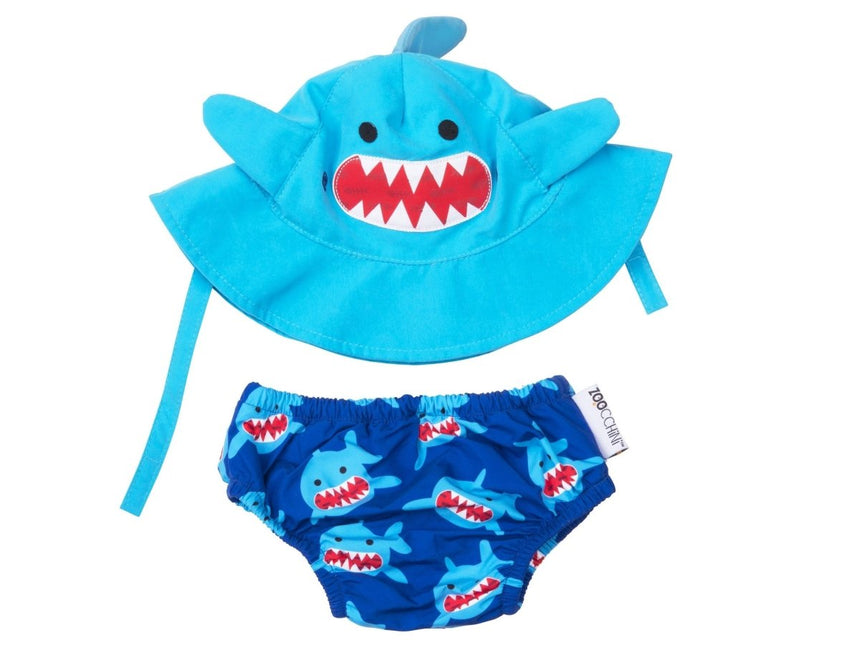 Zoocchini Zwemluier Haai Set - Zoocchini - Babywinkel - 854892005304