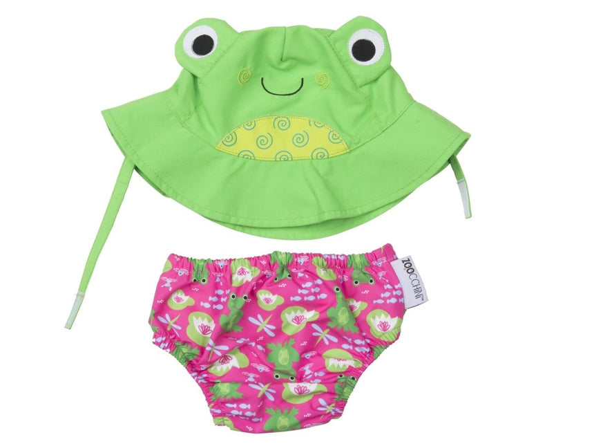 Zoocchini Zwemluier Kikker Set 6 - 12 mnd - Zoocchini - Babywinkel - 854892005984