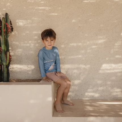 Zwem shirt lange mouwen Ocean Blue koop je bij Babywinkel