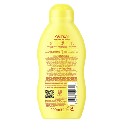 Zwitsal Babyzeep Zeep Vrij 200ml - Zwitsal - Babywinkel - 8720181144424